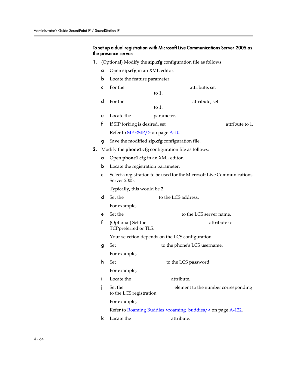 Polycom SOUNDPOINT SIP 3.1 User Manual | Page 118 / 337