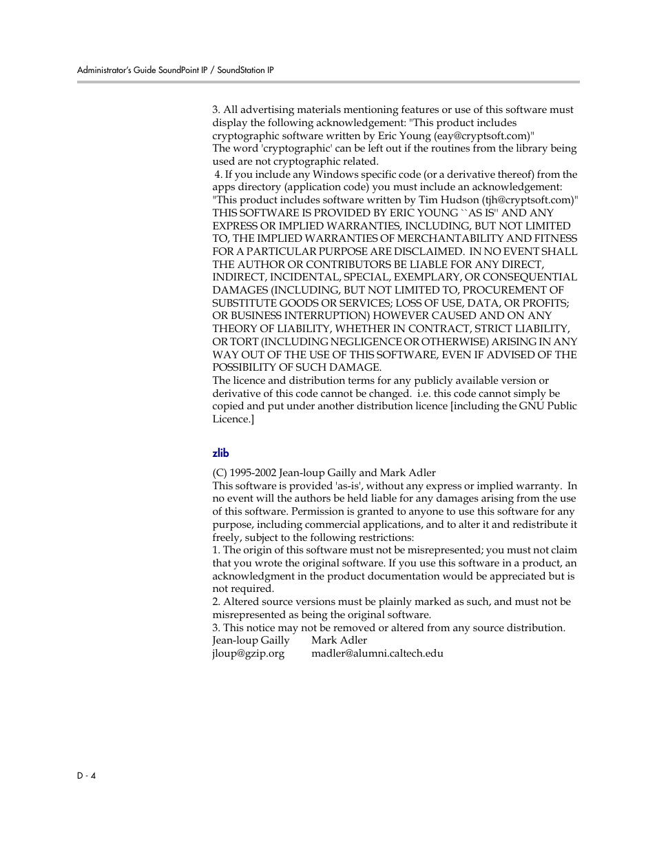 Polycom SOUNDPOINT SIP 3.1 User Manual | Page 324 / 337