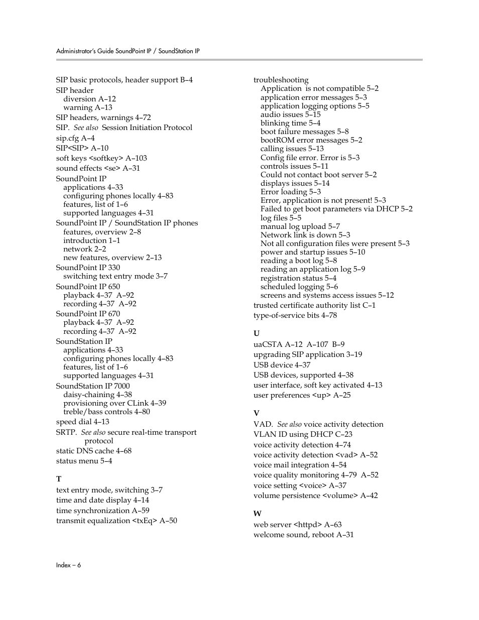 Polycom SOUNDPOINT SIP 3.1 User Manual | Page 332 / 337