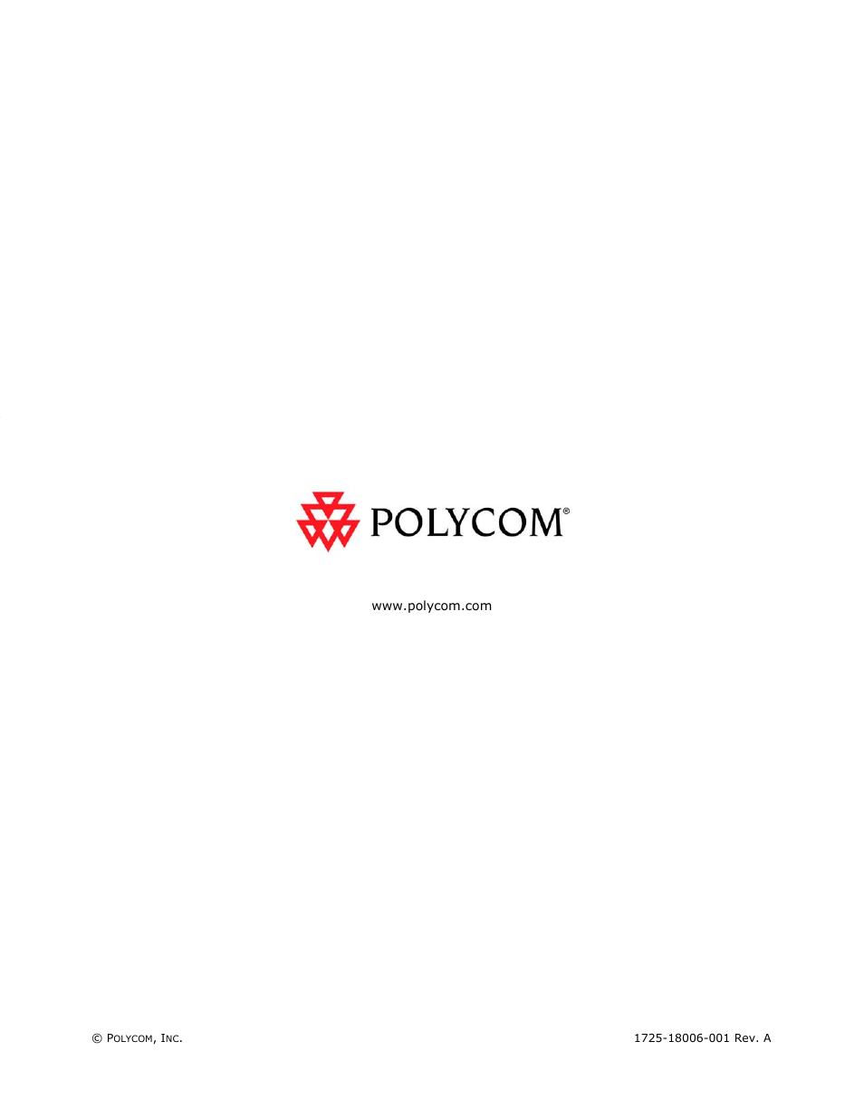 Polycom READIMANAGER LX100 User Manual | Page 20 / 20