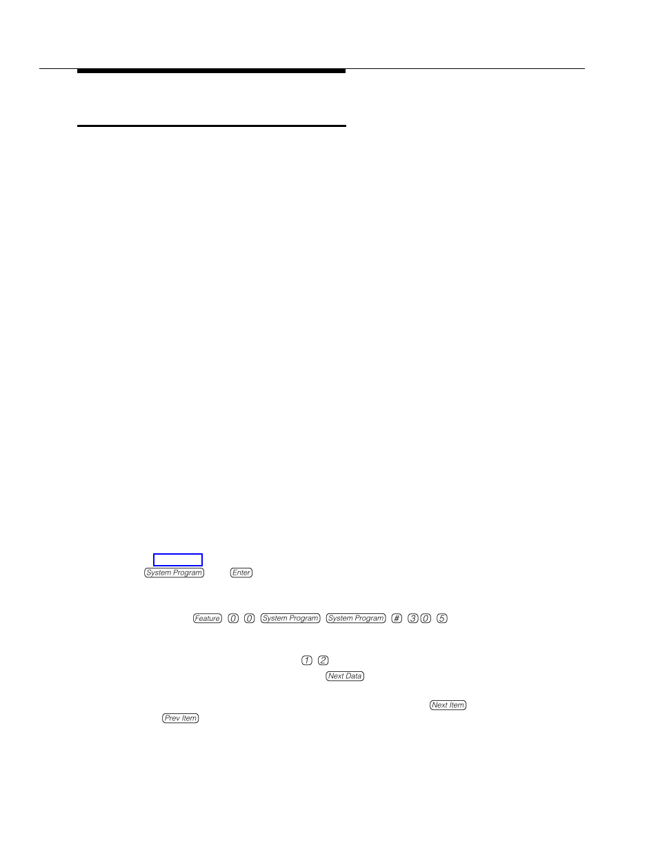 Abbreviated ringing (#305), Description, Considerations | Valid entries, Programming | Polycom TransTalk 9000-Series User Manual | Page 116 / 484