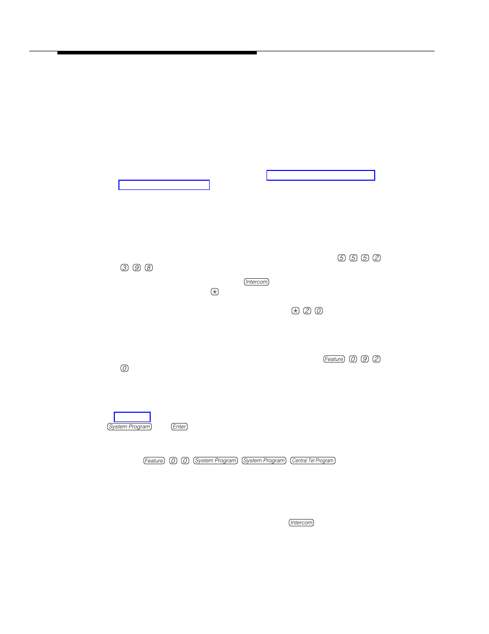 Examples, Programming | Polycom TransTalk 9000-Series User Manual | Page 128 / 484