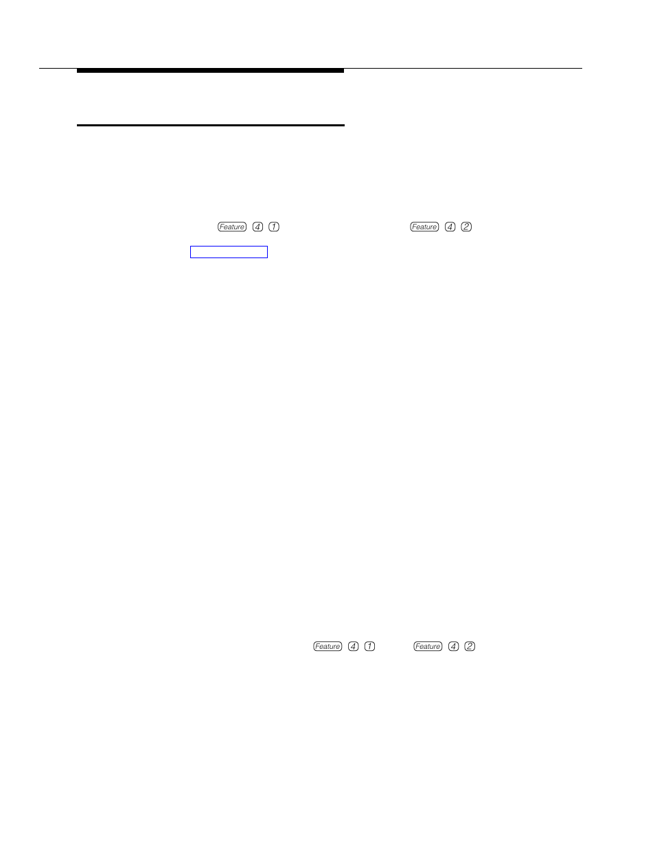 Contact closure (f41 and f42), Description, Related features | Considerations, Contact closure f41 and f42 | Polycom TransTalk 9000-Series User Manual | Page 200 / 484