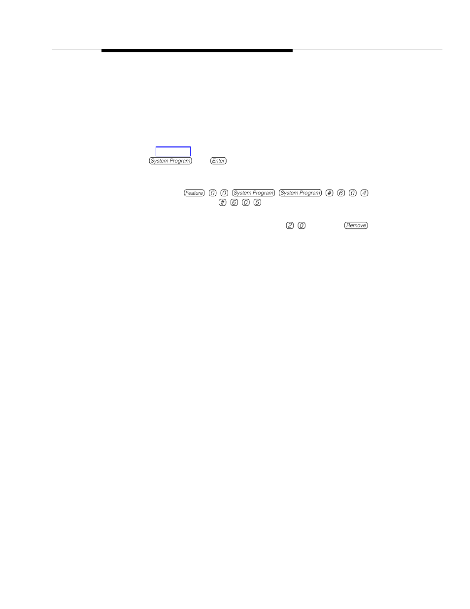 Valid entries, Programming | Polycom TransTalk 9000-Series User Manual | Page 235 / 484
