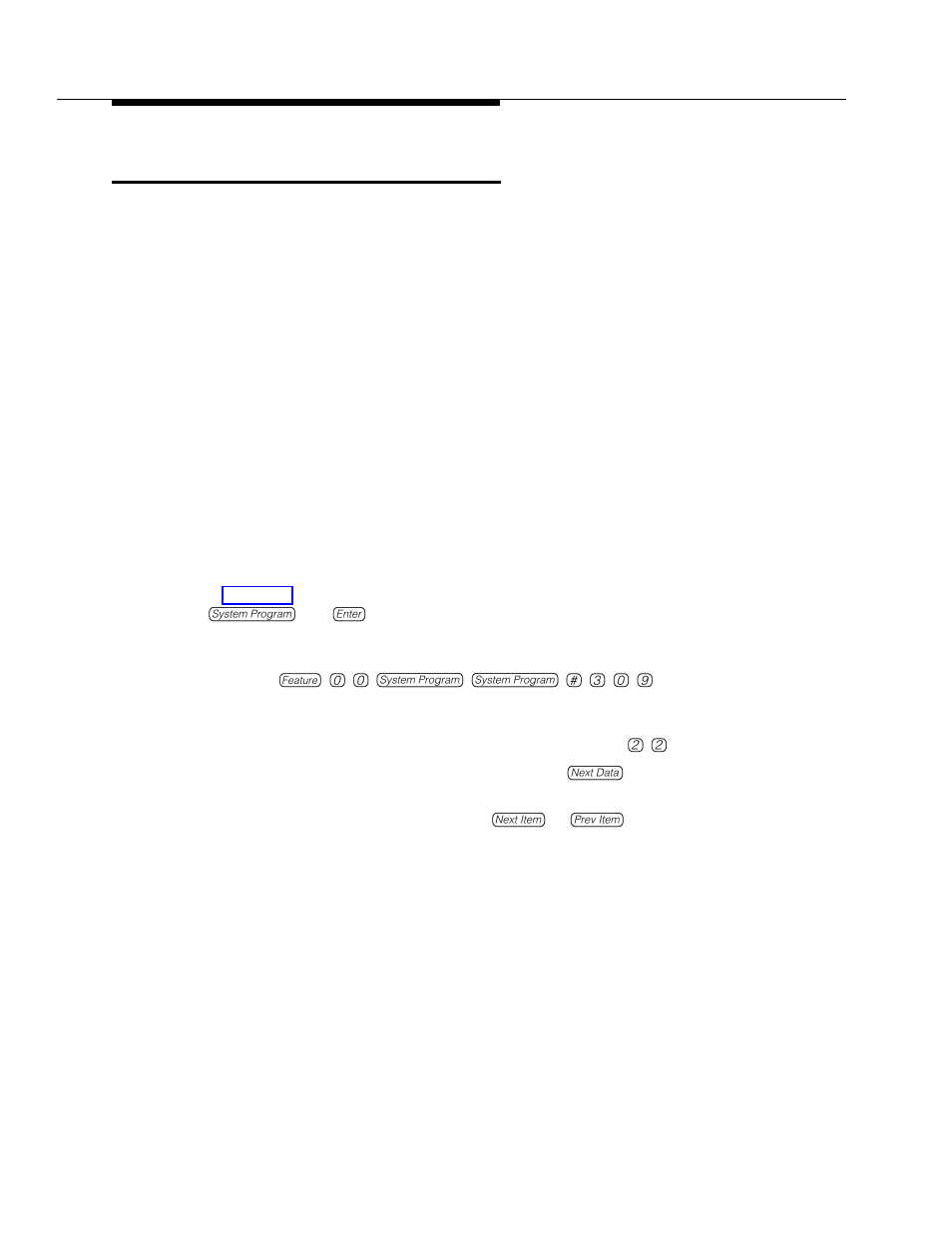 Intercom dial tone (#309), Description, Considerations | Valid entries, Programming | Polycom TransTalk 9000-Series User Manual | Page 274 / 484