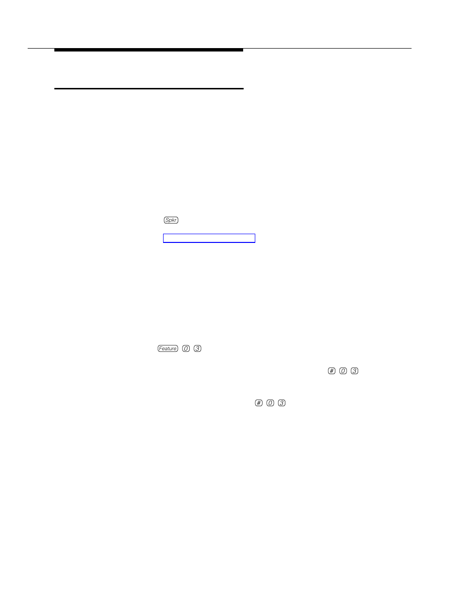 Recall (f03), Description, Related features | Considerations | Polycom TransTalk 9000-Series User Manual | Page 334 / 484