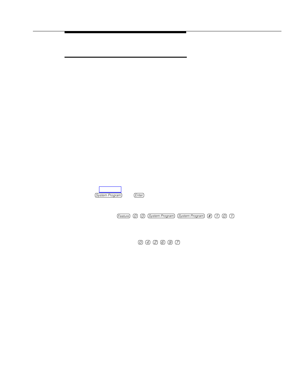 System date (#101), Description, Related features | Programming, System date (#101) to s | Polycom TransTalk 9000-Series User Manual | Page 369 / 484