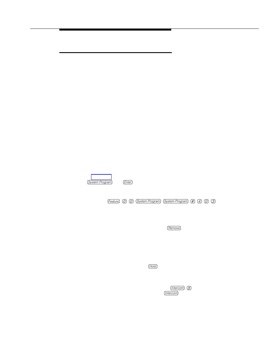 System password (#403), Description, Related features | Programming, Using | Polycom TransTalk 9000-Series User Manual | Page 371 / 484