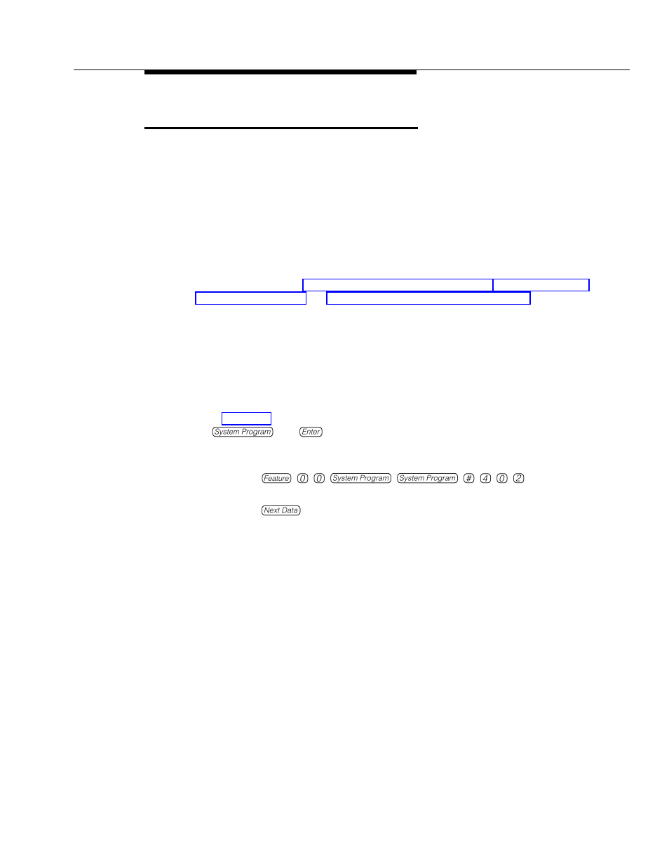 Toll call prefix (#402), Description, Related features | Valid entries, Program | Polycom TransTalk 9000-Series User Manual | Page 379 / 484