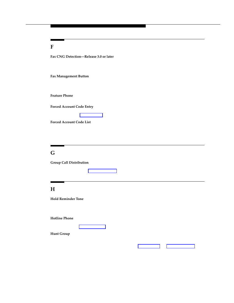 E group call distribution and hunt group, Hotline phone | Polycom TransTalk 9000-Series User Manual | Page 462 / 484