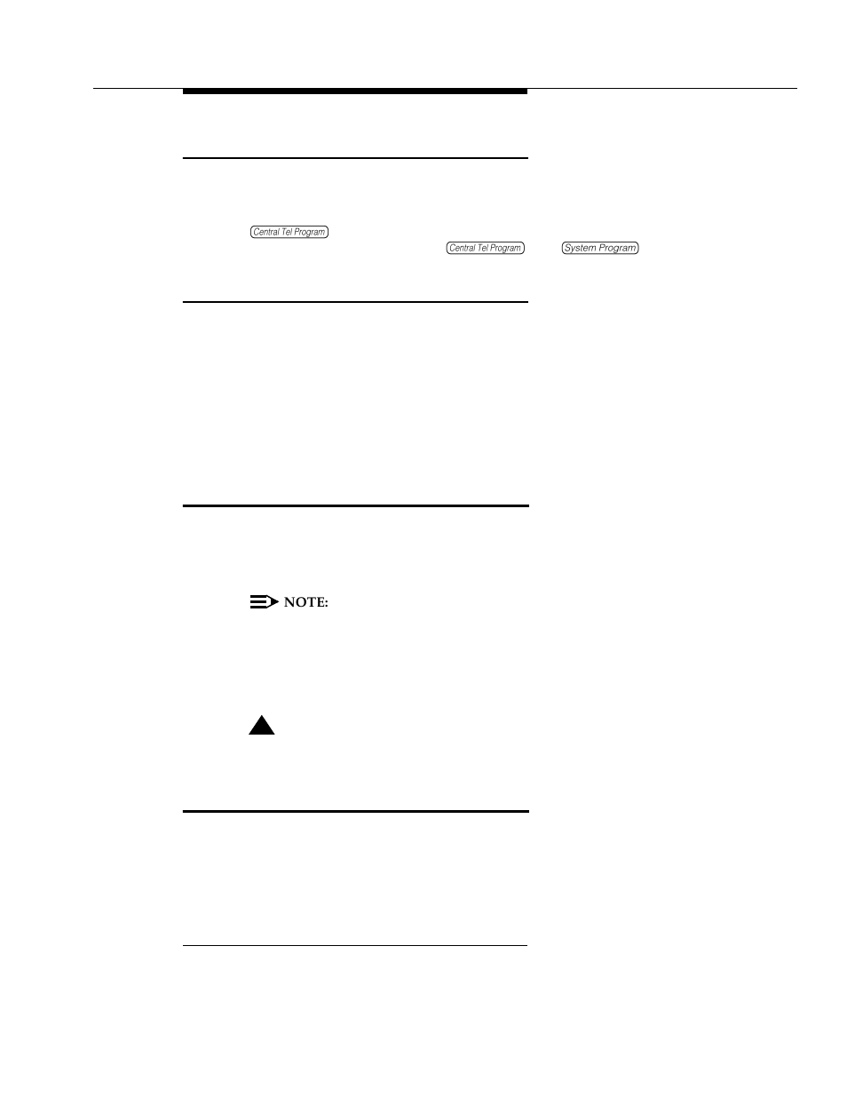 Changing programming type, Remote programming, Upgrading the partner acs | Telephone programming options, Nd ‘‘telephone programming options’’ fo, Upgrading the partner acs’’ i | Polycom TransTalk 9000-Series User Manual | Page 57 / 484