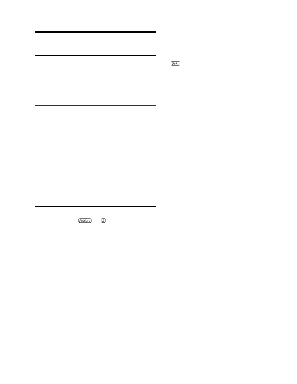 Automatic line selection, Extension name on display, Line ringing | Personal speed dialing, Programming telephone buttons | Polycom TransTalk 9000-Series User Manual | Page 58 / 484