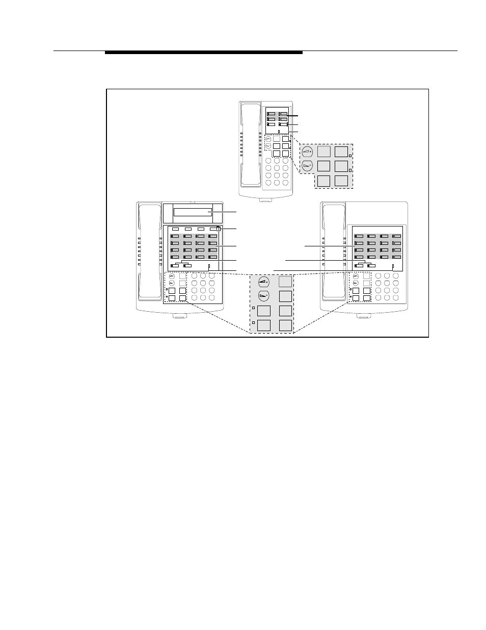 System telephones, Mic/hfai, Volume control buttons | Partner-6, Partner-18d partner-18, Line/programmable buttons, Intercom buttons, Message light, Display programmable buttons | Polycom TransTalk 9000-Series User Manual | Page 69 / 484