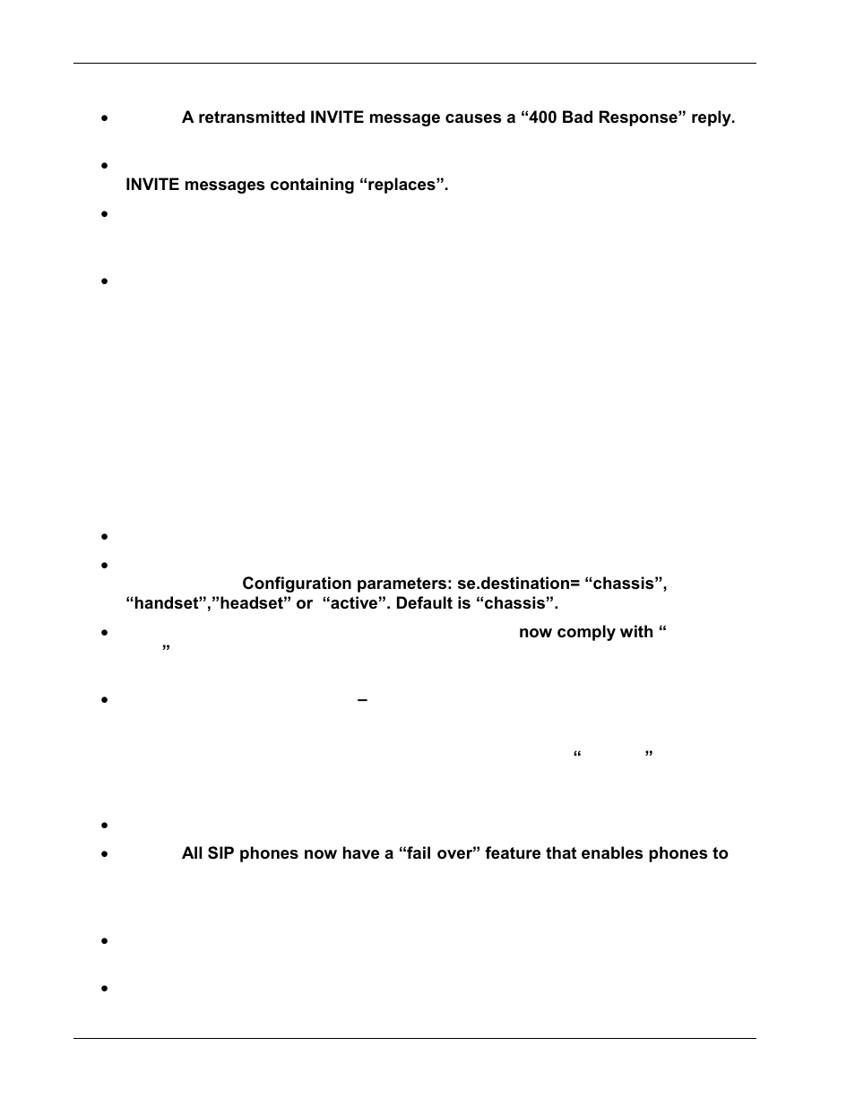 Corrections, Ersion, Added or changed features | 8 version 3.2.3 | Polycom 1725-31402-001 User Manual | Page 52 / 154
