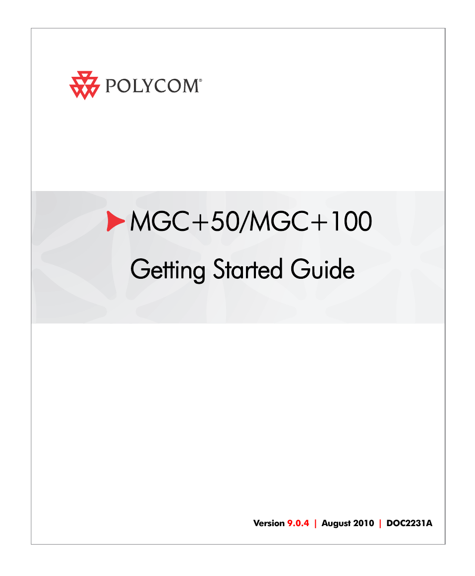 Polycom DOC2231A User Manual | 116 pages