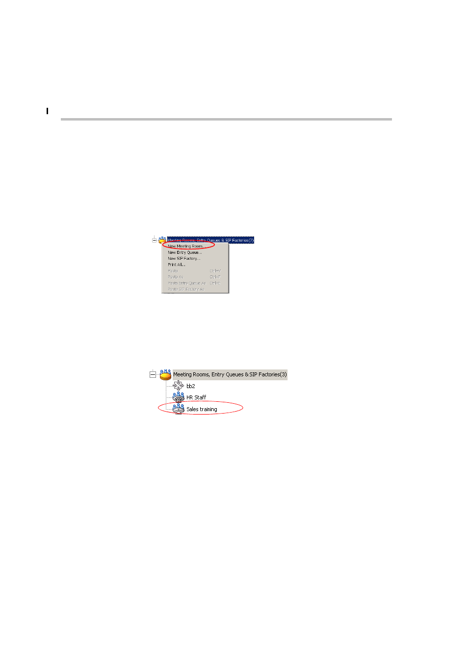 Defining a new video meeting room, Defining a new video meeting room -12 | Polycom DOC2231A User Manual | Page 102 / 116