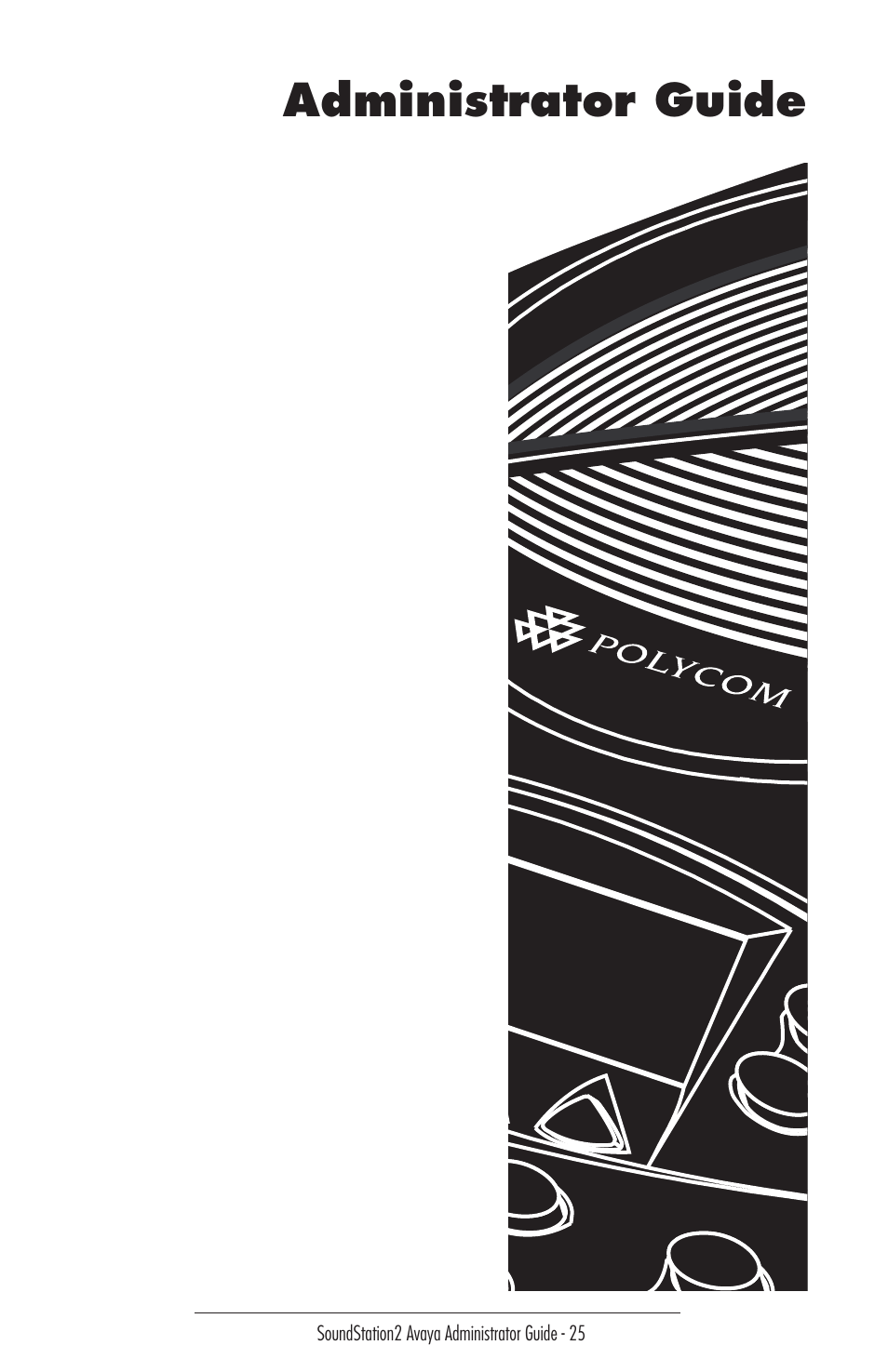 Administrator guide | Polycom 2490 User Manual | Page 25 / 36