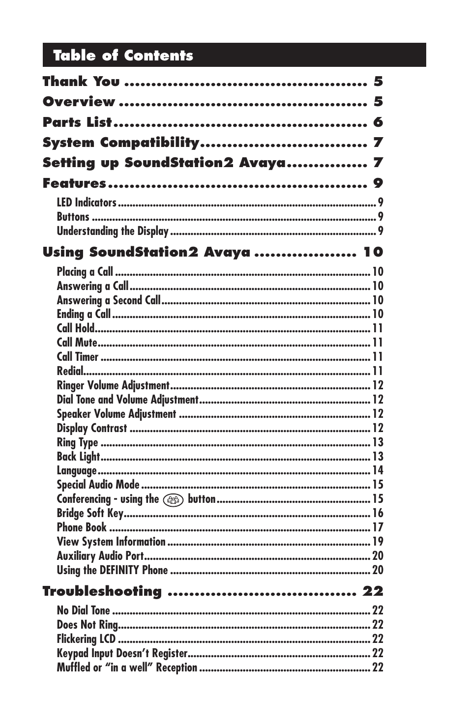 Polycom 2490 User Manual | Page 3 / 36