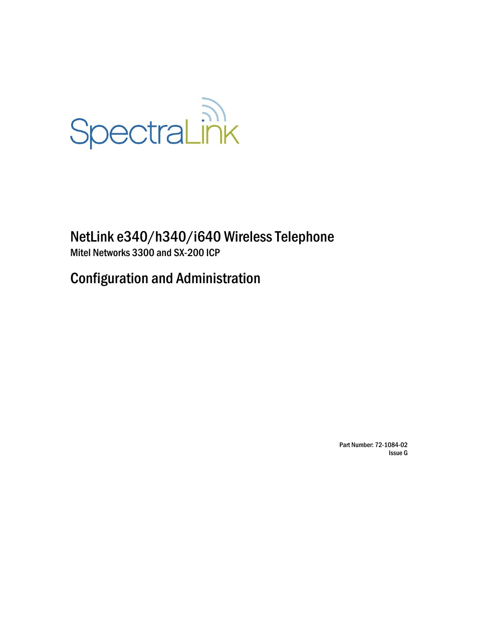 Polycom Mitel Networks 3300 User Manual | 60 pages