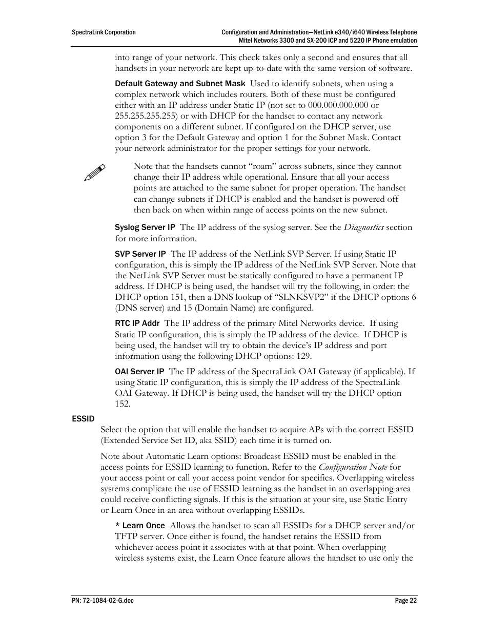 Polycom Mitel Networks 3300 User Manual | Page 22 / 60