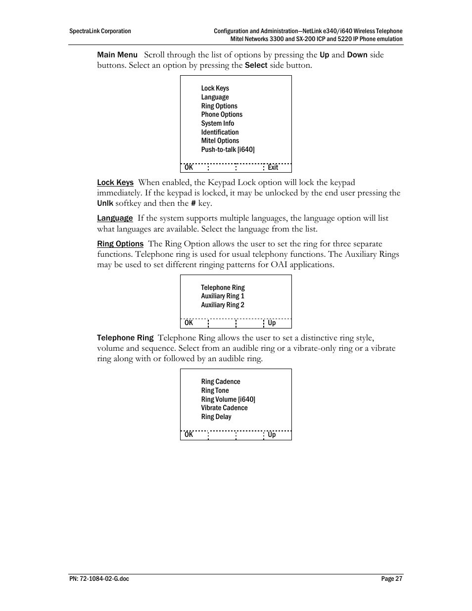 Polycom Mitel Networks 3300 User Manual | Page 27 / 60