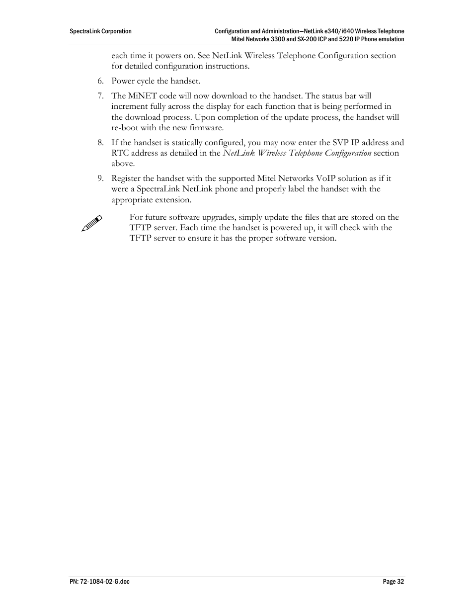 Polycom Mitel Networks 3300 User Manual | Page 32 / 60