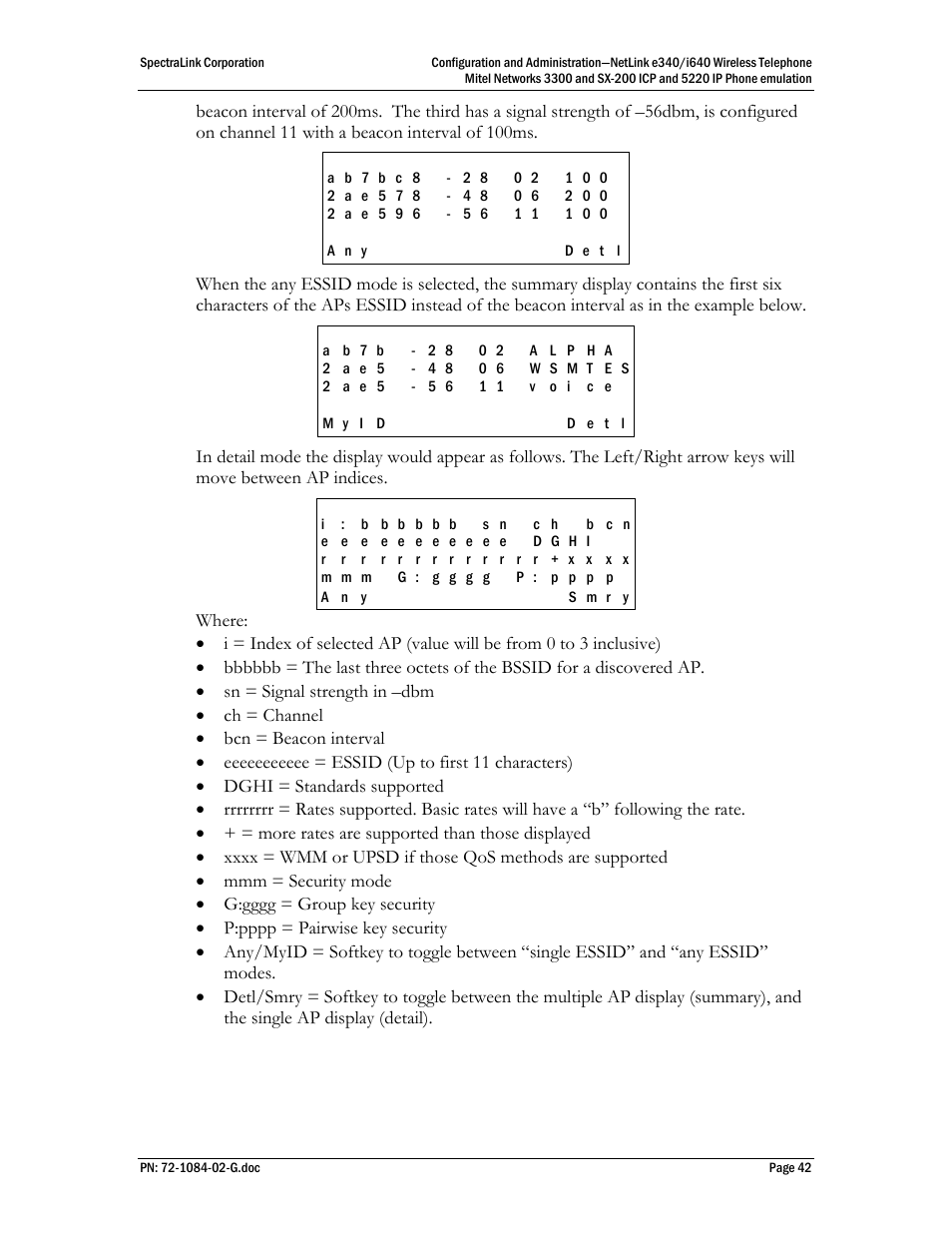 Polycom Mitel Networks 3300 User Manual | Page 42 / 60