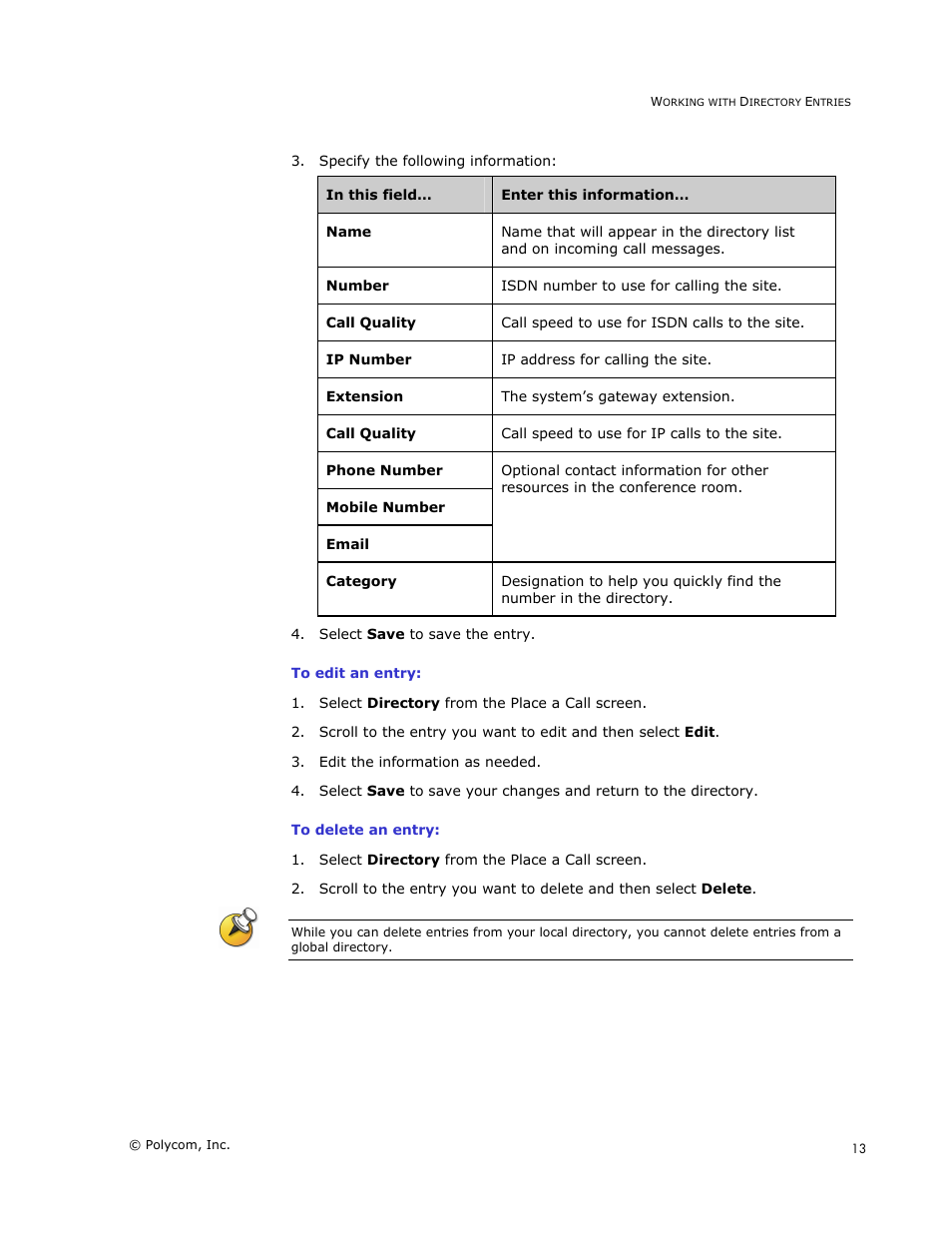 Polycom V500 User Manual | Page 17 / 27