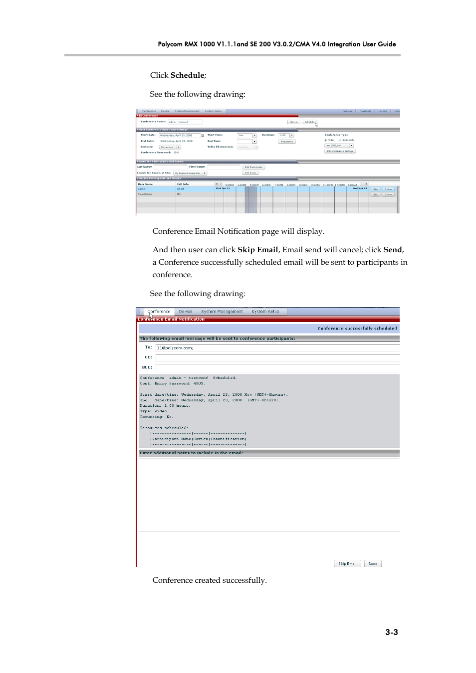 Polycom V4.0 INTEGRATION SE 200 V3.0.2/CMA User Manual | Page 13 / 23