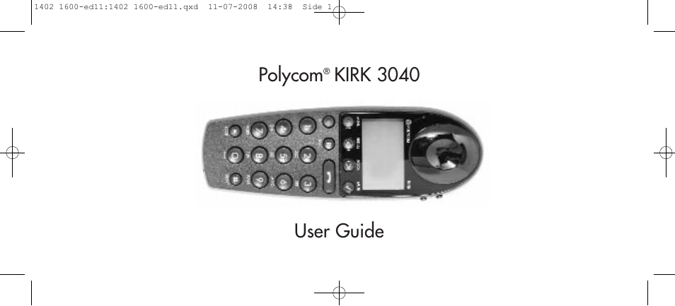 Polycom KIRK 3040 User Manual | 52 pages