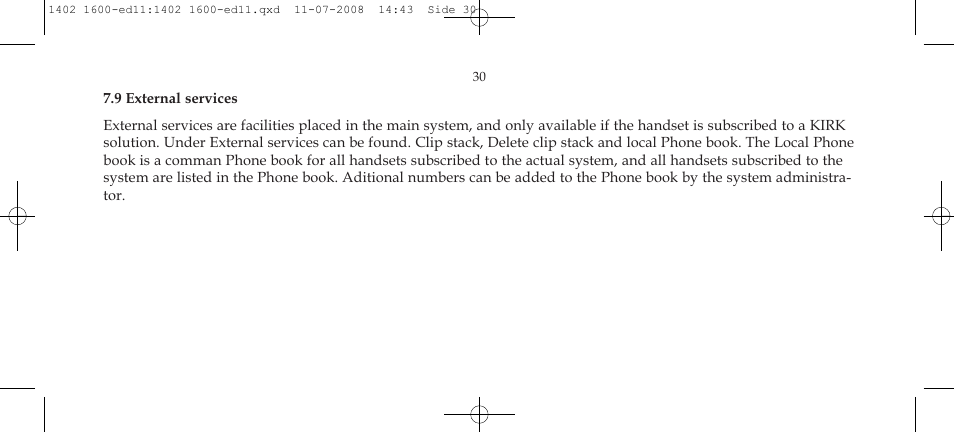 Polycom KIRK 3040 User Manual | Page 30 / 52