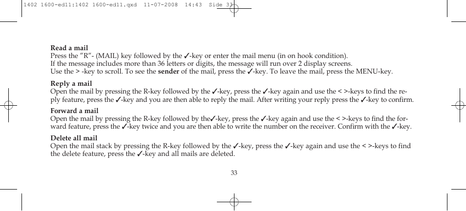 Polycom KIRK 3040 User Manual | Page 33 / 52