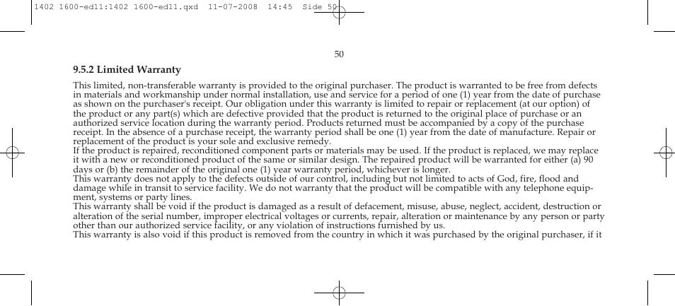 Polycom KIRK 3040 User Manual | Page 50 / 52