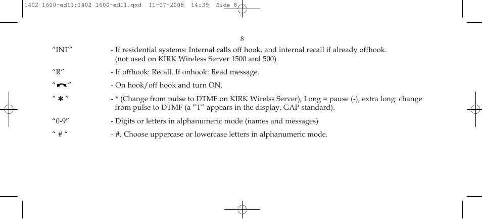 Polycom KIRK 3040 User Manual | Page 8 / 52