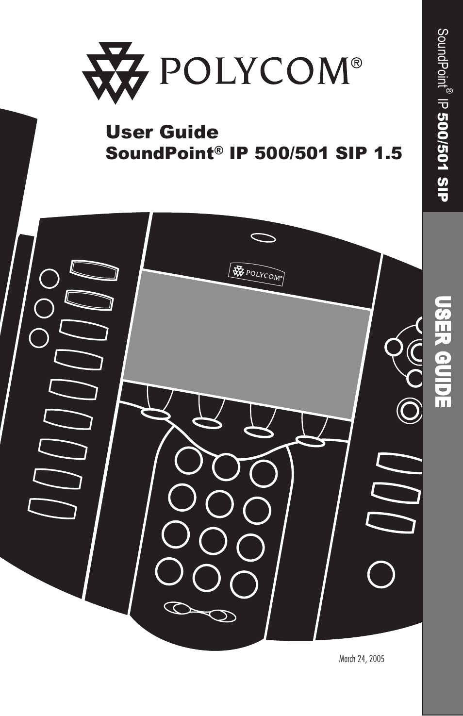 Polycom SoundPoint IP 501 SIP User Manual | 28 pages