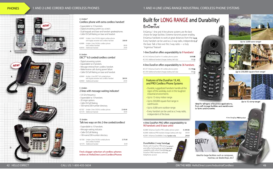 Built for long range and durability | Polycom SoundStation VTX 1000 User Manual | Page 7 / 9