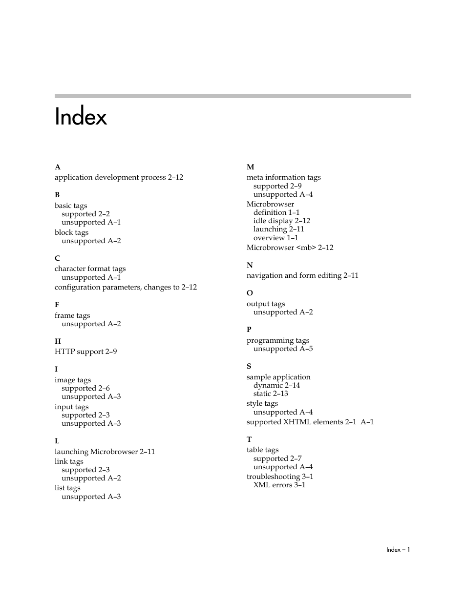 Index | Polycom IP Phone 1725-17693-210 Rev. A User Manual | Page 35 / 36