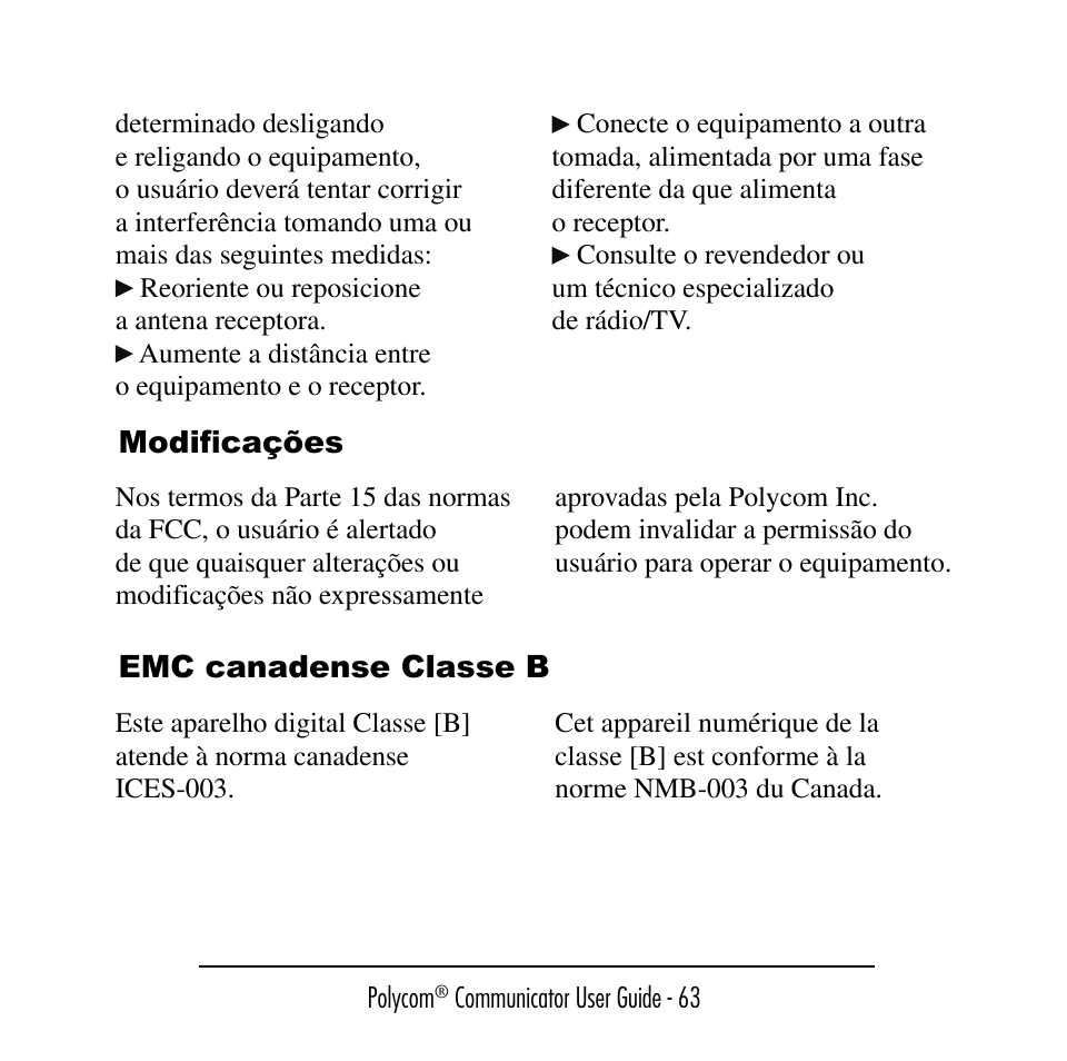 Polycom C100 User Manual | Page 65 / 90