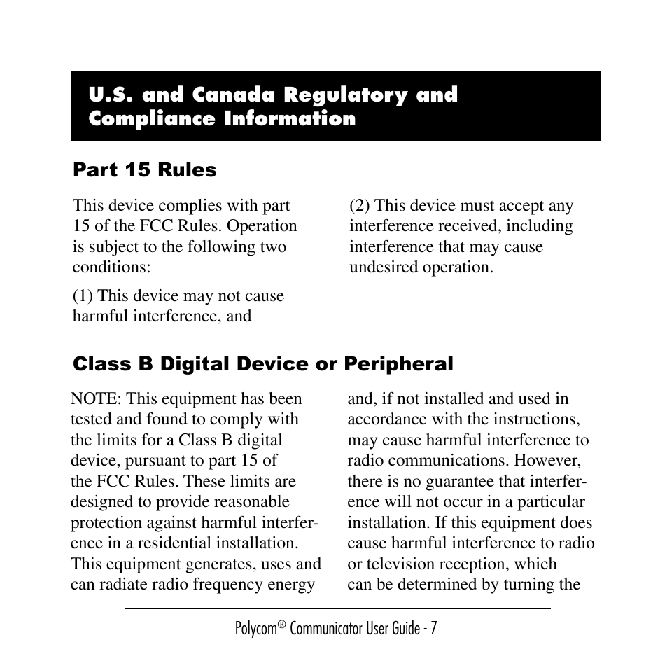 Polycom C100 User Manual | Page 9 / 90
