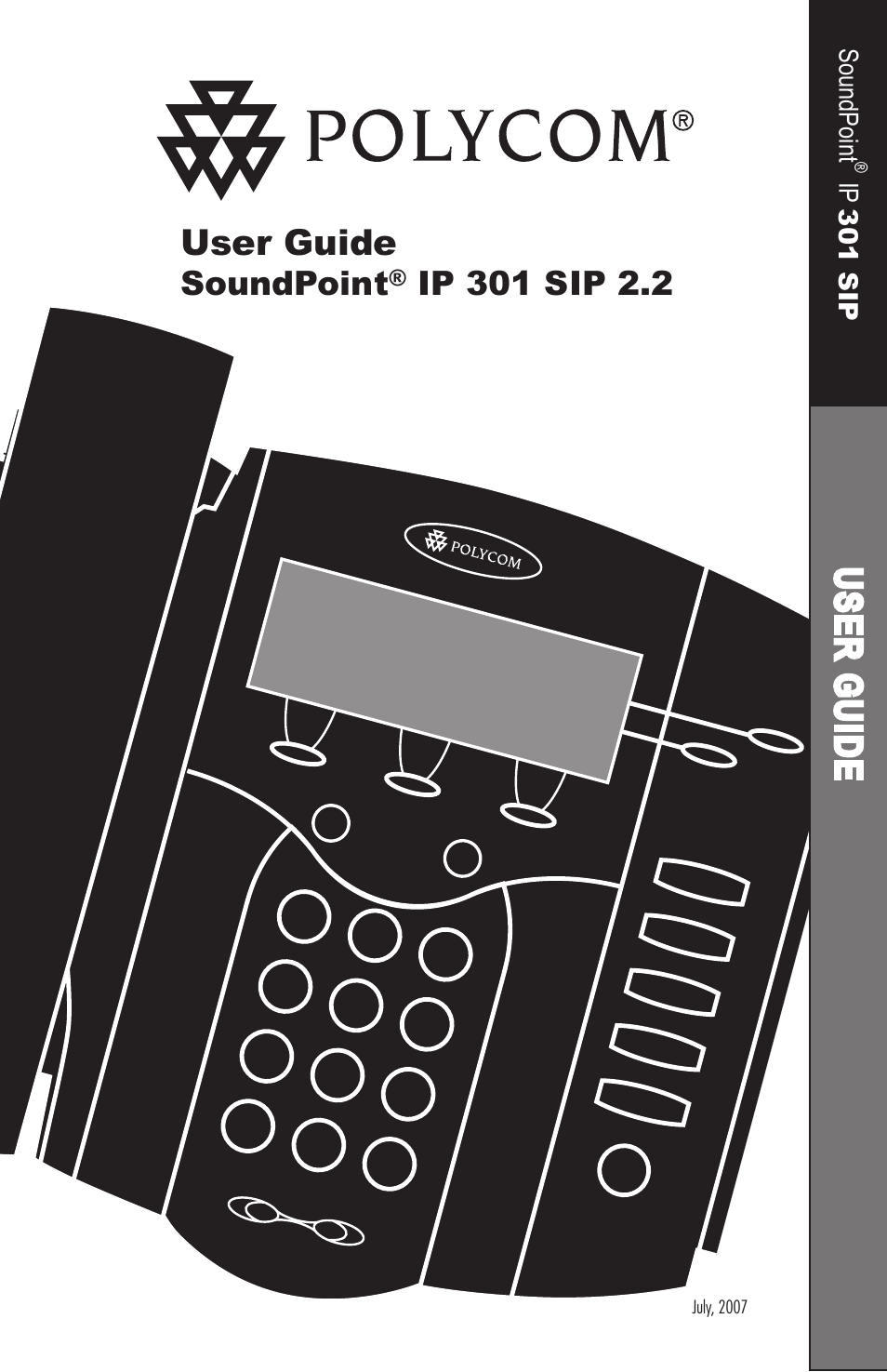 Polycom SoundPoint IP 301 SIP User Manual | 30 pages