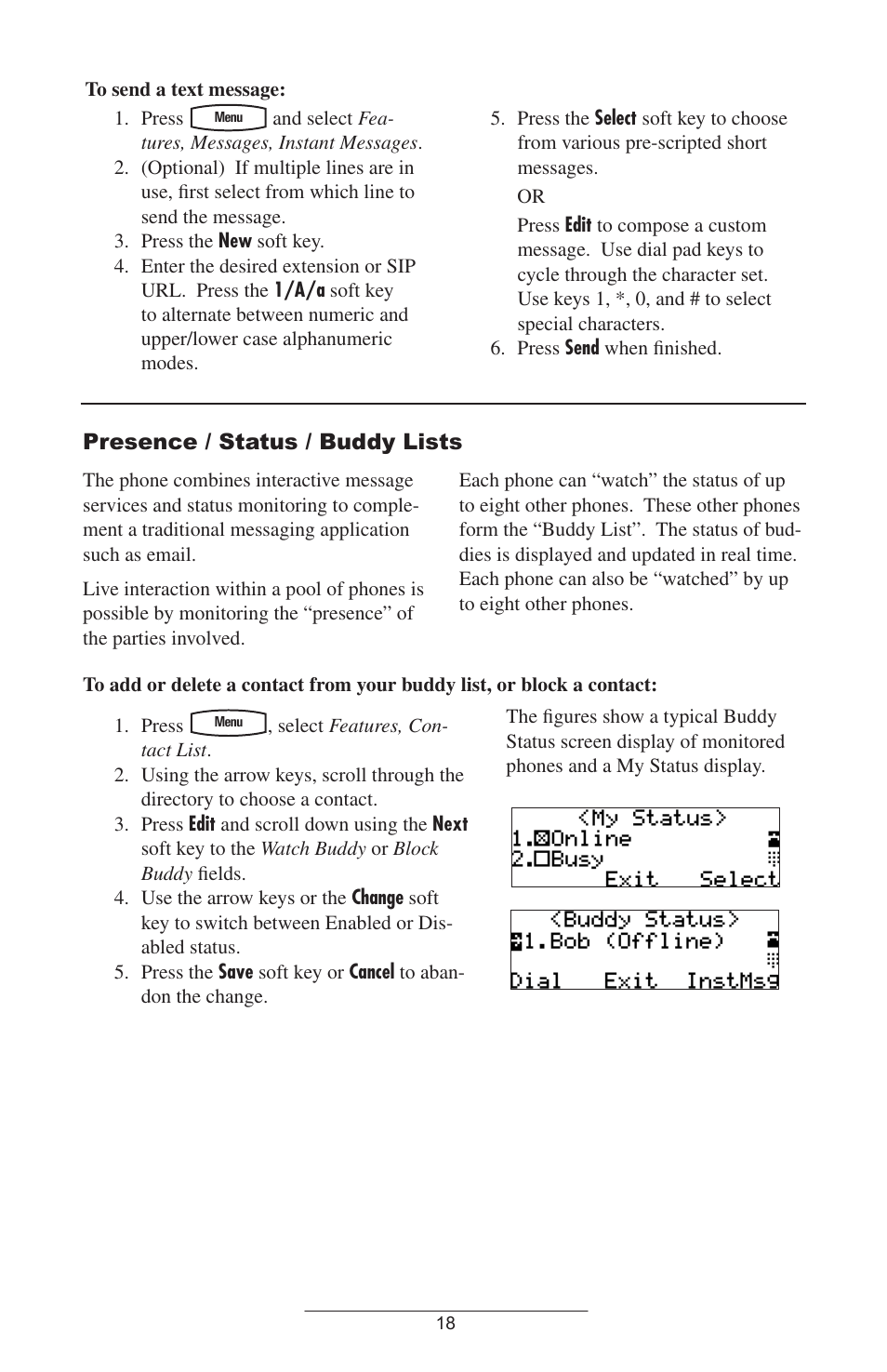 Polycom SoundPoint IP 301 SIP User Manual | Page 21 / 30