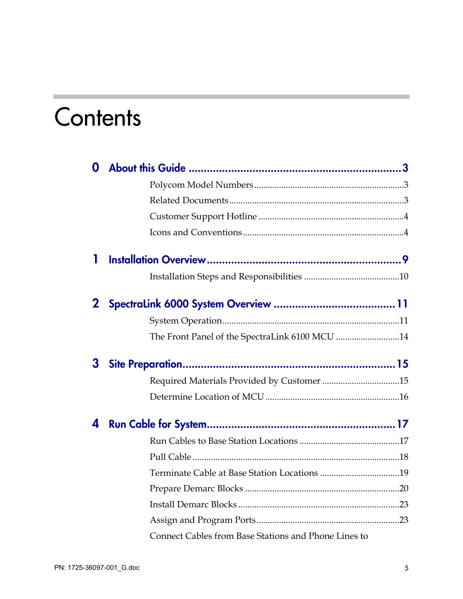 Polycom SpectraLink 6100 MCU User Manual | Page 5 / 60