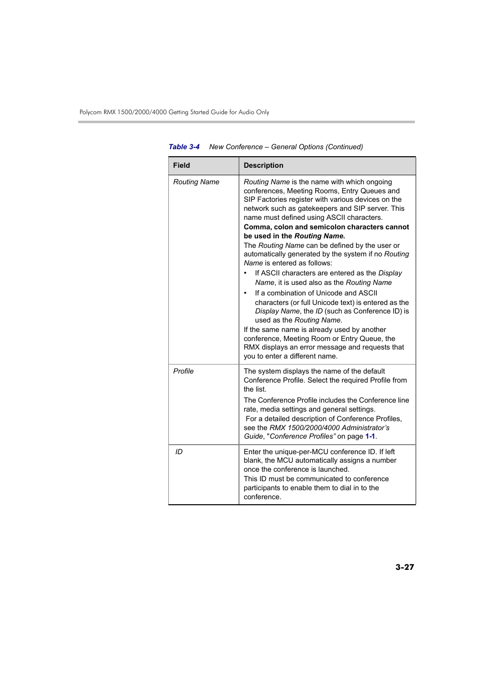 Polycom RMX DOC2579D User Manual | Page 103 / 160