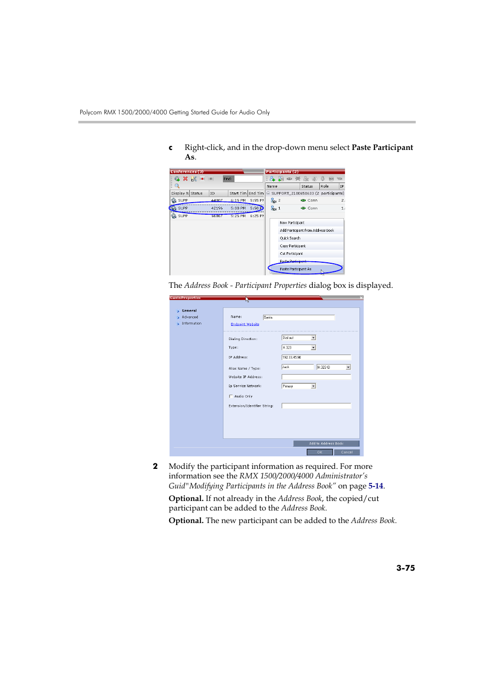 Polycom RMX DOC2579D User Manual | Page 151 / 160