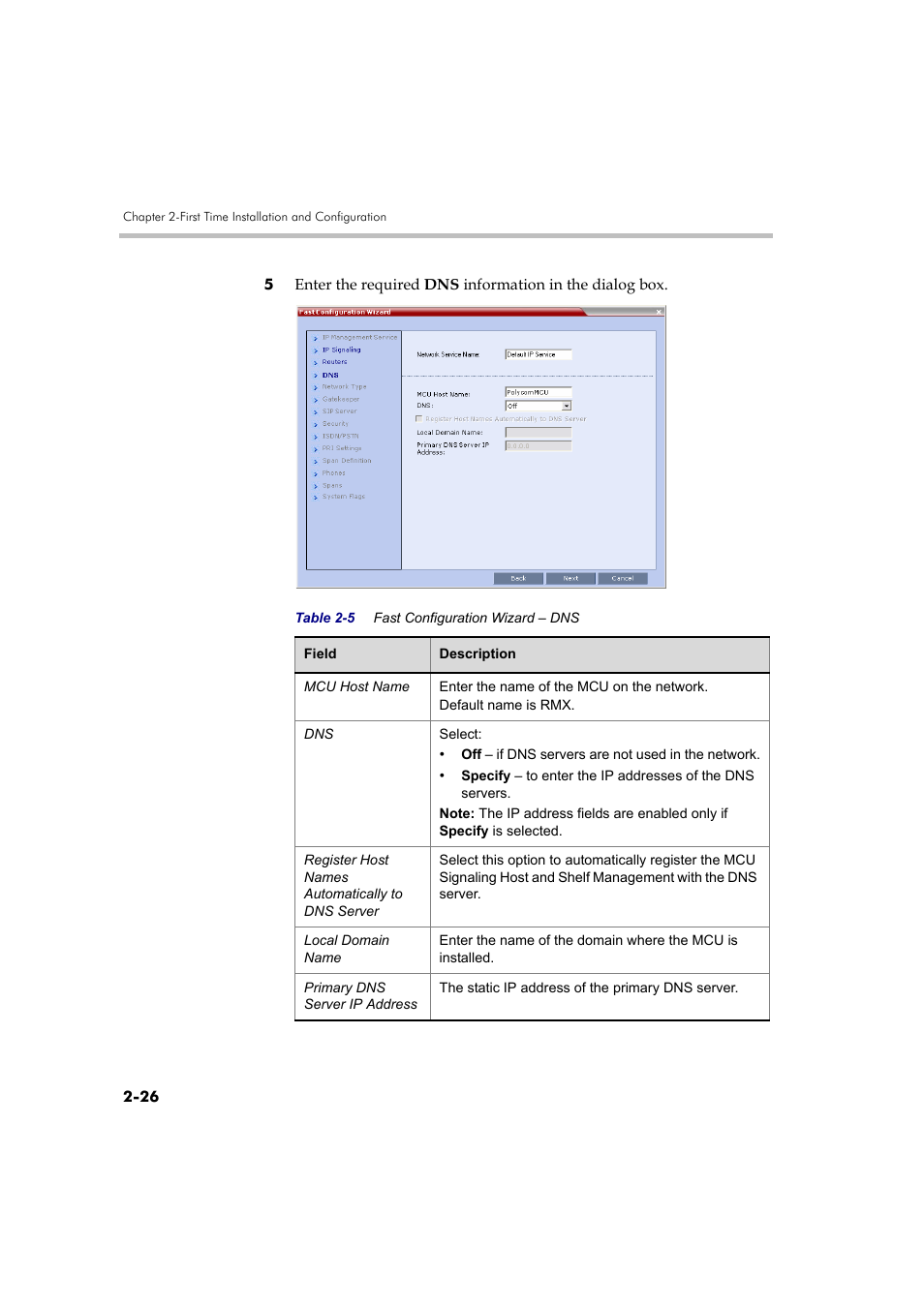 Polycom RMX DOC2579D User Manual | Page 56 / 160