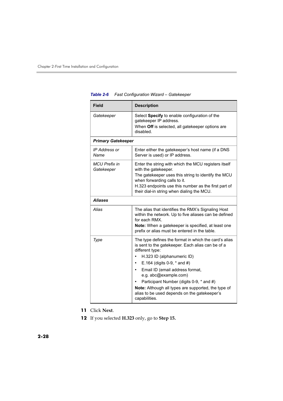 Polycom RMX DOC2579D User Manual | Page 58 / 160