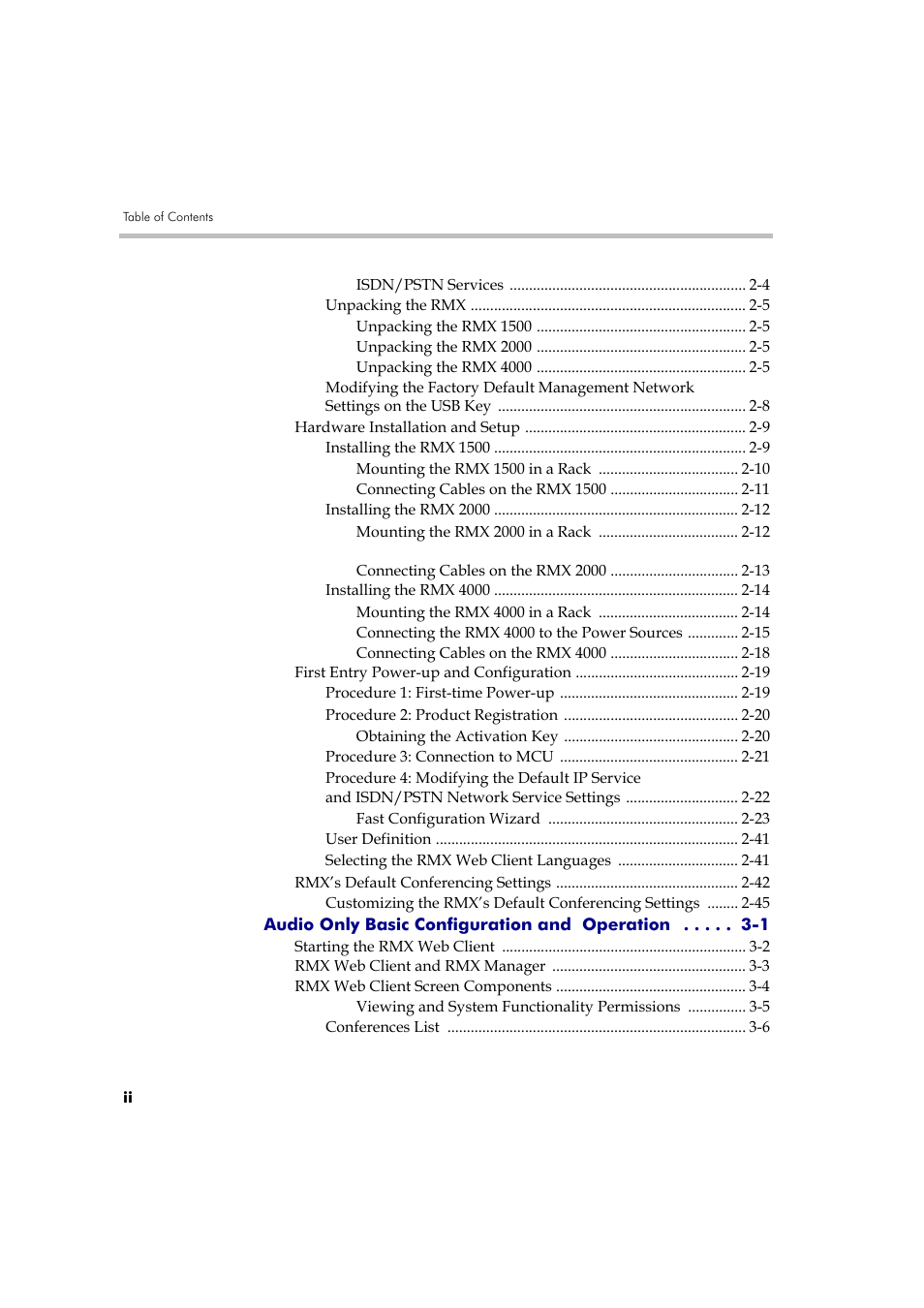 Polycom RMX DOC2579D User Manual | Page 6 / 160