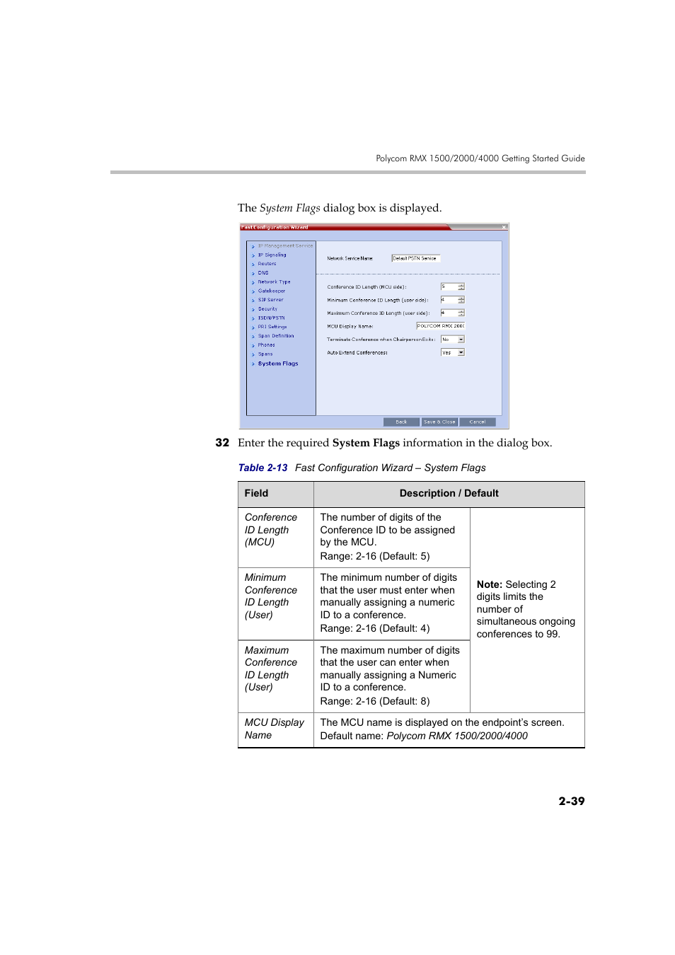 Polycom RMX DOC2579D User Manual | Page 69 / 160