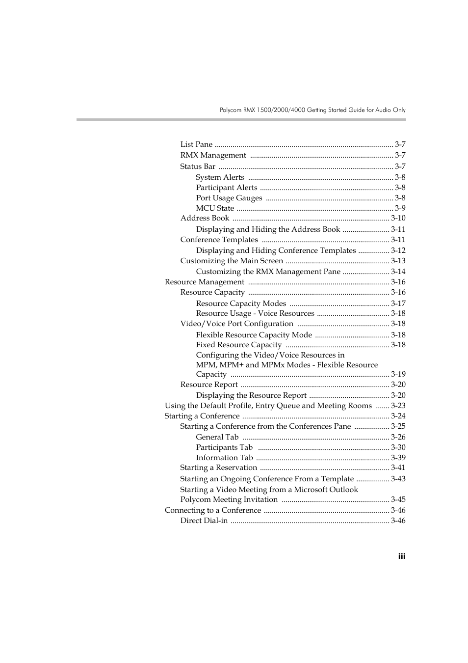 Polycom RMX DOC2579D User Manual | Page 7 / 160