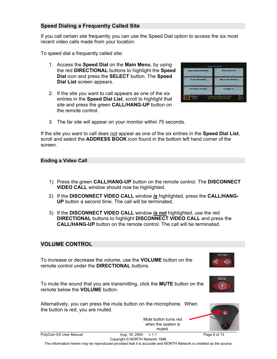 Polycom The Remote Control User Manual | Page 8 / 13